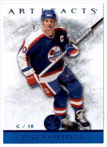 2012-13 Upper Deck Artifacts Dale Hawerchuk /85 Winnipeg Jets #14