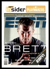 2005 Upper Deck ESPN Insider Playmakers Brett Favre Green Bay Packers #NNO