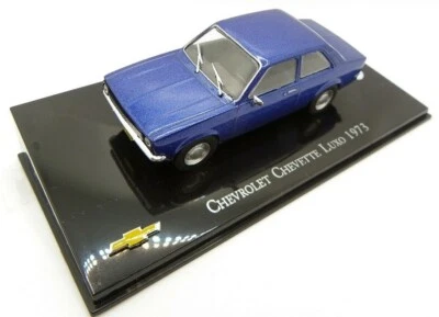 IXO - CHEVROLET Chevette Luxo berlina 2 porte 1973 blu metallizzato - 1/43 - ... - Immagine 1 di 2