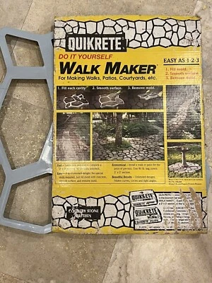 Quikrete 6921-32 Stone Walk Maker “Country Stone” Pattern 2’ X 2’ (24” Mold) - Image 1 of 4