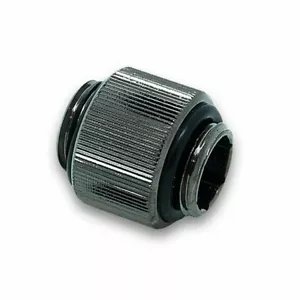 EKWB EK-AF G1/4" 12 mm Stecker auf Stecker Extender Fitting, schwarz Nickel - Bild 1 von 1