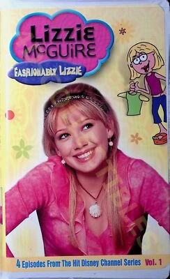  Lizzie McGuire Fashionably Lizzie VHS 4 Episodes Disney Channel Series Vol 1 Foto 1 de 3