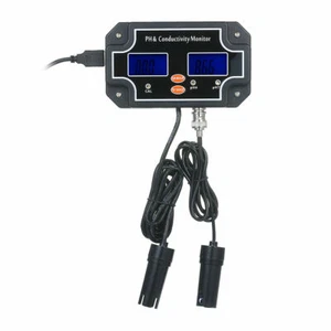 2 in 1 Digital Water Quality Tester pH/EC Meter Detector Monitor Display Tester - Picture 1 of 11