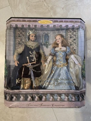 Barbie Giftset: Camelot's KING ARTHUR & GUINEVERE 1999 #23880 NRFB - Image 1 of 4