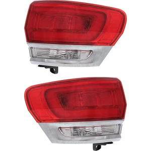 For 2014-2018 Jeep Grand Cherokee Tail Light Driver & Passenger Side | Pair LED - Picture 1 of 4