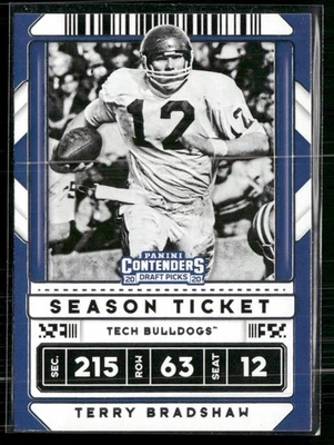 2020 Panini Contenders Draft Picks #94 Terry Bradshaw - Image 1 of 2
