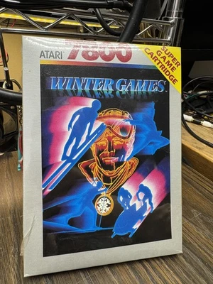 Winter Games (Atari 7800, 1987) New Shrinkwrapped - Image 1 of 2