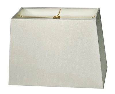 , Inc. HB-613-18GR Rectangle Hardback Lamp Shade, (8 x 16) x (10 x 18) x 12, ... - Image 1 of 4