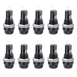 10 Pcs AC 250V 13A Electrical Panel Mounted 5x20mm Fuse Holder For Radio Auto St - Picture 1 of 8
