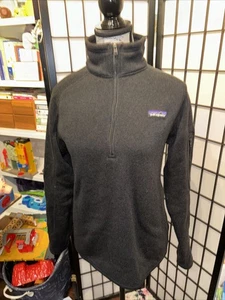 Patagonia Better Sweater 1/4-Zip Fleecepullover Damen schwarz Gr. M - Bild 1 von 9