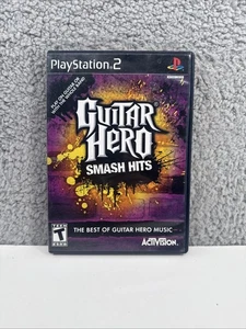 Guitar Hero Smash Hits (Sony PlayStation 2, 2009) Completo En Caja ~ Probado y Funciona - Imagen 1 de 9