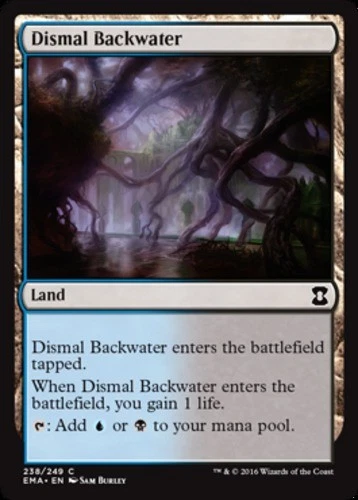 Dismal Backwater - Eternal Masters #238/249 MTG Magic The Gathering - Image 1 of 1