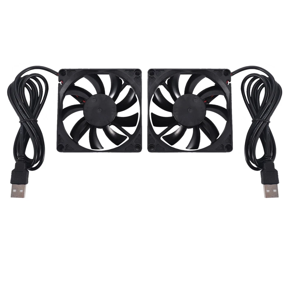 80mm 5V USB Fan 80mm 8cm 8015 Brushless DC Cooling Fan PC Computer Router5178 - Image 1 of 4