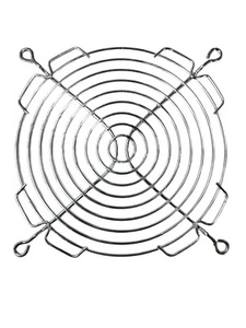 XSG4.7R2, Round Grill for 119mm and 120mm size Box Fans ~ Chrome Wire - Picture 1 of 2