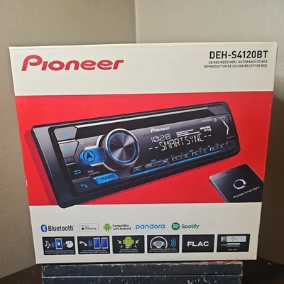 Reproductor de CD Pioneer DEH-S4200BT Bluetooth iPhone Android AM FM Pandora USB Aux Foto 1 de 4