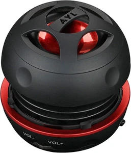 Mini Lautsprechersystem, tragbarer Stecklautsprecher mit 3,5 mm AUX-Audioeingang, - Bild 1 von 11