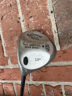 Callaway Big Bertha WarBird 10° Driver 46” Memphis 10  Master Fit Graphite LEFTY - Image 1 of 4
