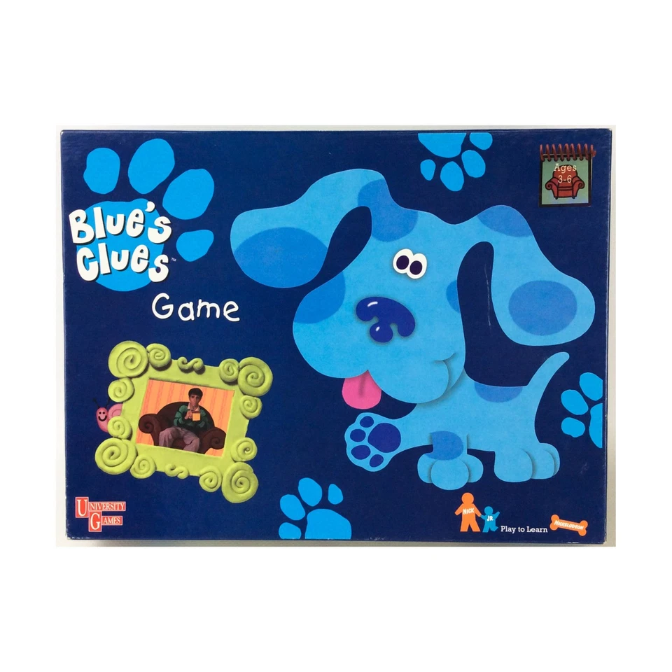 University Games Boardgame Blue's Clues Box VG/VG+ - Image 1 of 1