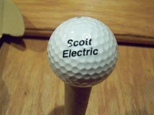 SCOTT ELECTRIC WIREMOLD  LOGO GOLF  BALL TITLEIST - Picture 1 of 2