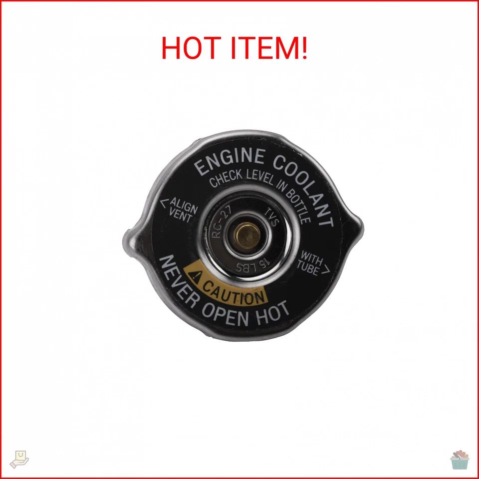 ACDelco GM Original Equipment RC27 15 P.S.I. Radiator Cap - Image 1 of 2