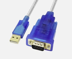 DTech USB to Serial Adapter Cable RS232 DB9 Male 10' FT232RL Chipset DT-5031B - Photo 1/1