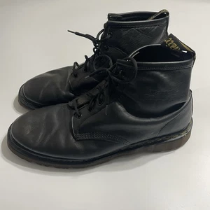 Stivaletti Dr Martens Made England Uomo 12 Nero Chukka Pelle Air Wair LEGGI - Foto 1 di 12