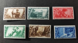 3316 Militar Guerra Mundial Personajes 6 sellos Italia 1932 Aniv. Marcha Roma - Imagen 1 de 1