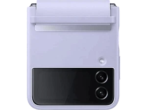 Funda - Samsung, Para Galaxy Z Flip4, De piel con solapa, Plegable, Morado - Imagen 1 de 4