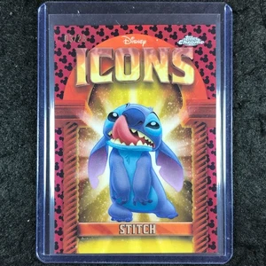 2025 Topps Chrome Disney STITCH Disney Icons Mickey Mouse Refractor 3/28 #DI-18 - Picture 1 of 1
