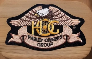 Harley Owner's Group HOG gestickter Bügelbild Patch - Bild 1 von 4