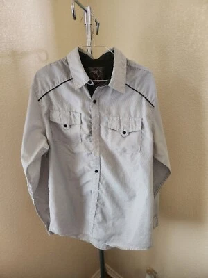 Sovereign Code Long Sleeve Button Up Shirt With Pockets - Image 1 of 3