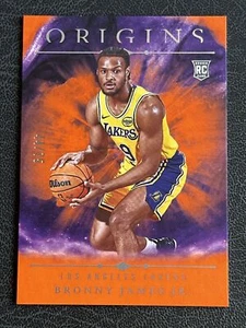 2024-25 Panini Origins Bronny James Jr. Rookie Orange /75 - Lakers - Picture 1 of 2