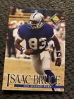 Isaac Bruce 1994 Pro Line Rookie Card #358 NFL HOF Los Angeles Rams Sharp GEM. rookie card picture