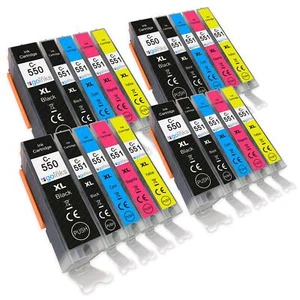 20 Printer Ink Cartridges (5 Set) for Canon PIXMA MG5450S, MG6340, MX920 - Picture 1 of 5