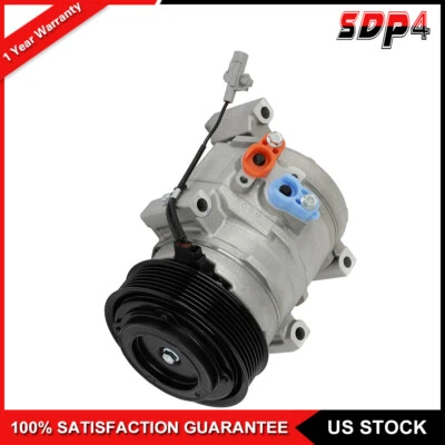 AC A/C Compressor And Clutch For Scion tC 2.4L 2007-2008 2009 2010 97393 - Image 1 of 4