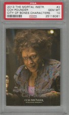 2013 Leaf Mortal Instruments CCH Pounder City of Bones Characters PSA 10