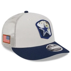 Dallas Cowboys New Era Salute to Service 59FIFTY Low Profile Snapback Hat - NWT - Picture 1 of 1