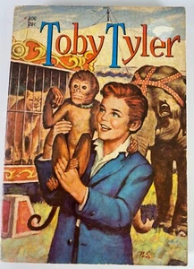 Toby Tyler or Ten Weeks With a Circus by James Otis c.1938 Antique Book - Imagen 1 de 8