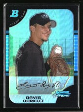 Davis Romero 2005 Bowman Chrome #324 Baseball Card