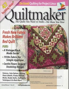Quiltmaker Magazine ~ Jan/Feb 2011 - Teddy Quilt - Picture 1 of 3