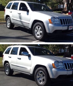 Set of 4-IMP 322X 08-10 Jeep Grand Cherokee Chrome Wheel Skin 17" Imposter serie - Picture 1 of 2