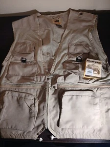 Humvee Multi Pocket Vest Size 2XL Khaki/Beige - Picture 1 of 15