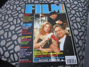 Film monthly magazine,Feb 1990 ,Michael Douglas,cover,Film news,vol 1 ,no 11 - Picture 1 of 1