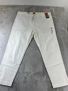 NEW Levi's XXChino EZ Standard Taper White Pants Men's 38Wx30L Stretch - Picture 1 of 13