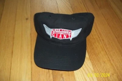 New York Automotive Giant Black Baseball Hat Cap Adjustable Hook & Loop - New - Image 1 of 2