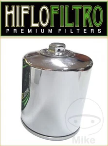 Filtro de aceite de carreras Harley Davidson FXST 1340 Softail Standard 1999 Hiflo cromado - Imagen 1 de 1