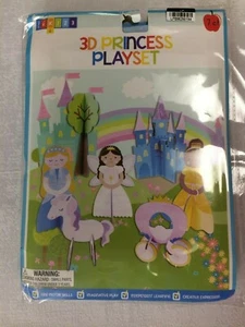 Horizon Group USA 3 D Princess Play 7 ct Set K and Up Creative Expression - Picture 1 of 7