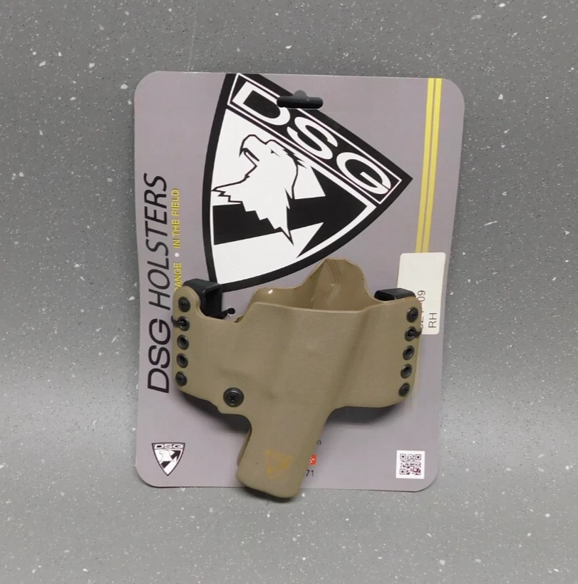 DSG RH Tan Kydex HR OWB Holster for CZ-USA P-09 / P-07 - Image 1 of 1