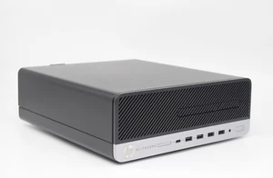 Windows 11 Pro Desktop Computer, HP, 3.40GHz, 16GB RAM, 500GB SSD, 1TB HDD, WiFi - Picture 1 of 10