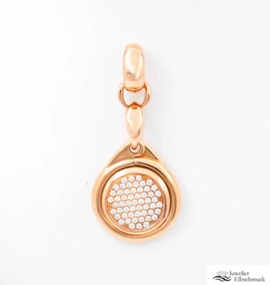 Tamara Comolli Roulette Anhänger pendant Roségold 750 mit Brillanten gold diamon - Bild 1 von 4